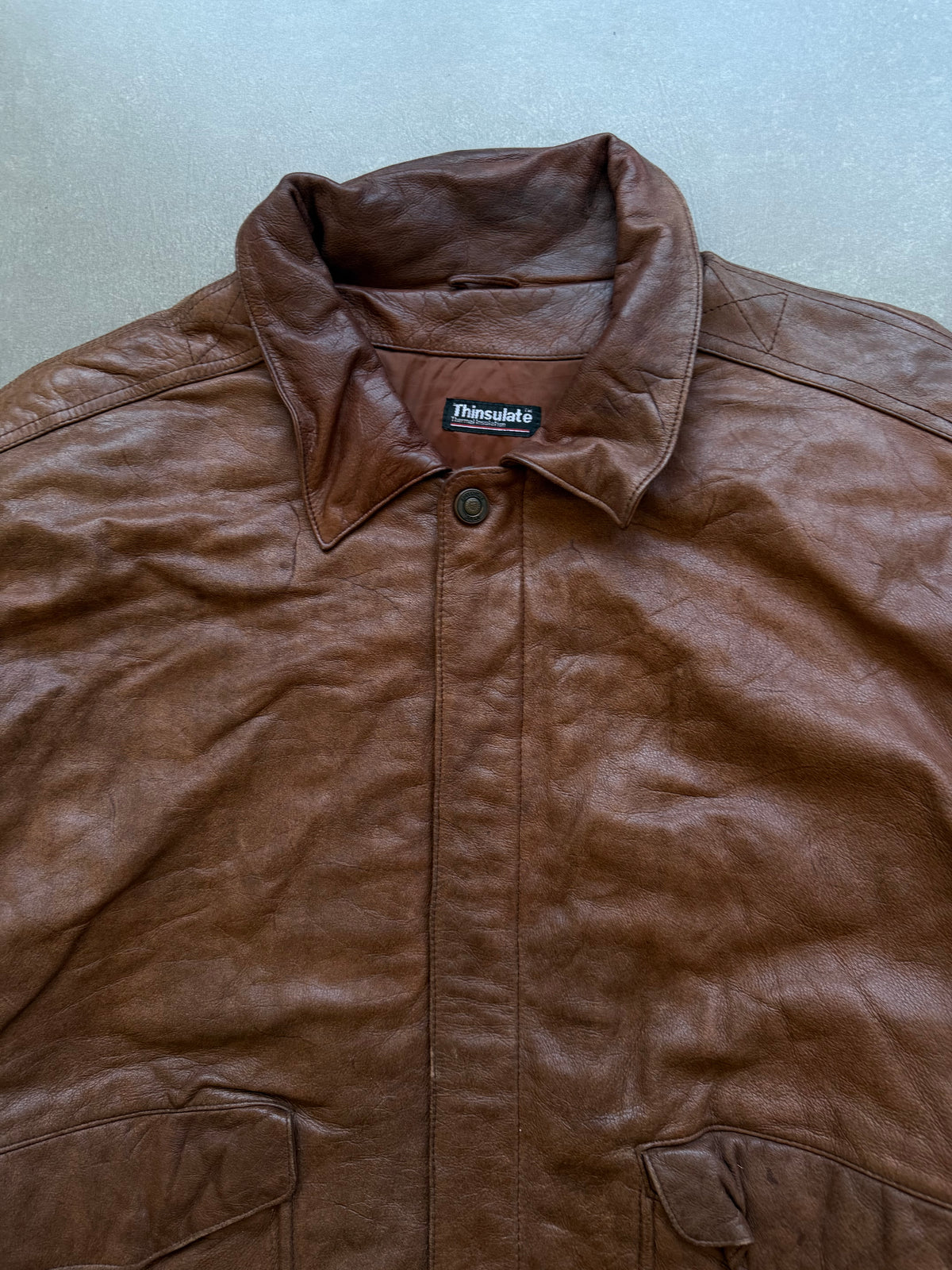 VINTAGE ADVENTURE BOUND LEATHER JACKET