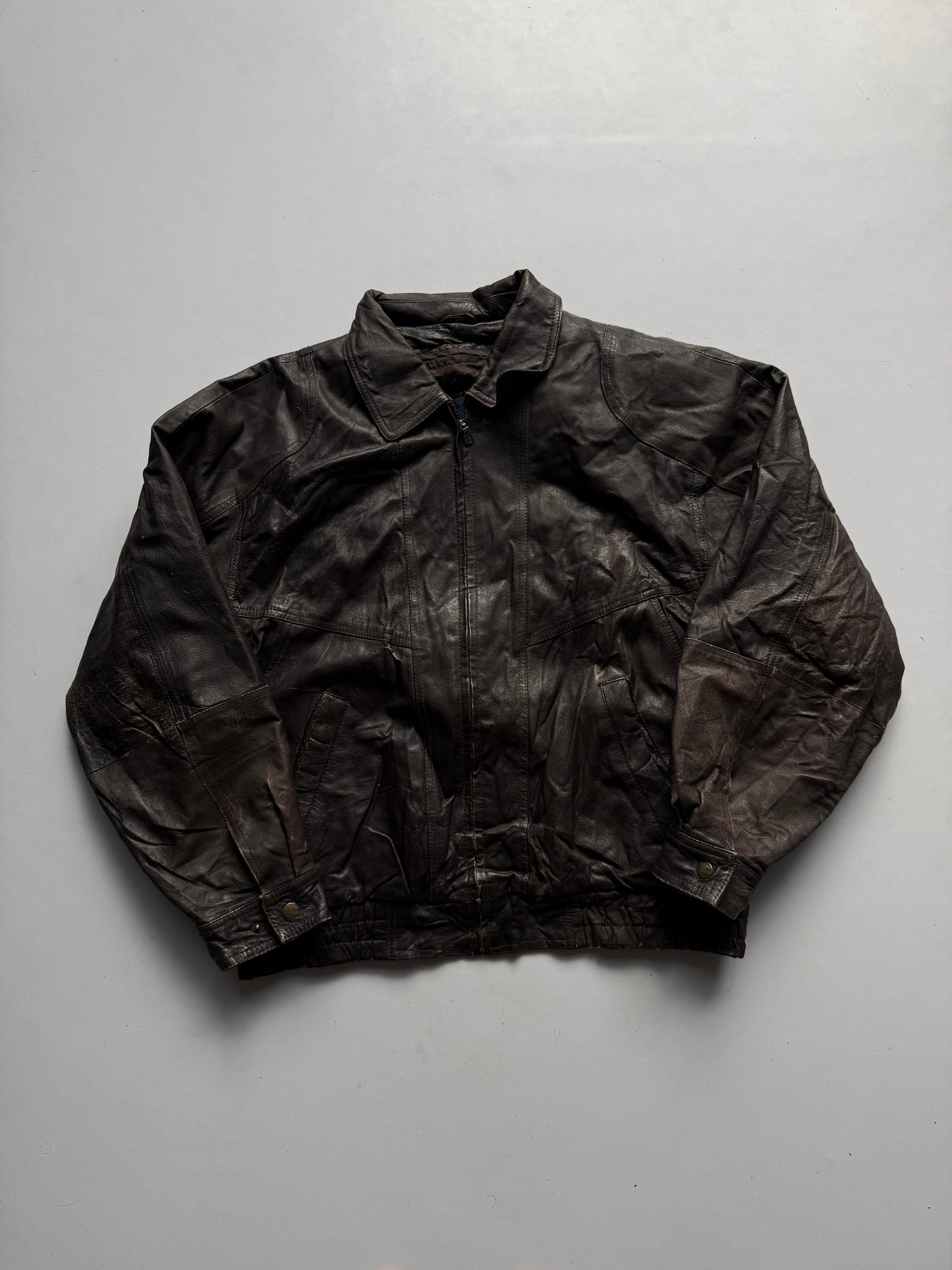 VINTAGE TOWN CRAFT LEATHER JACKET