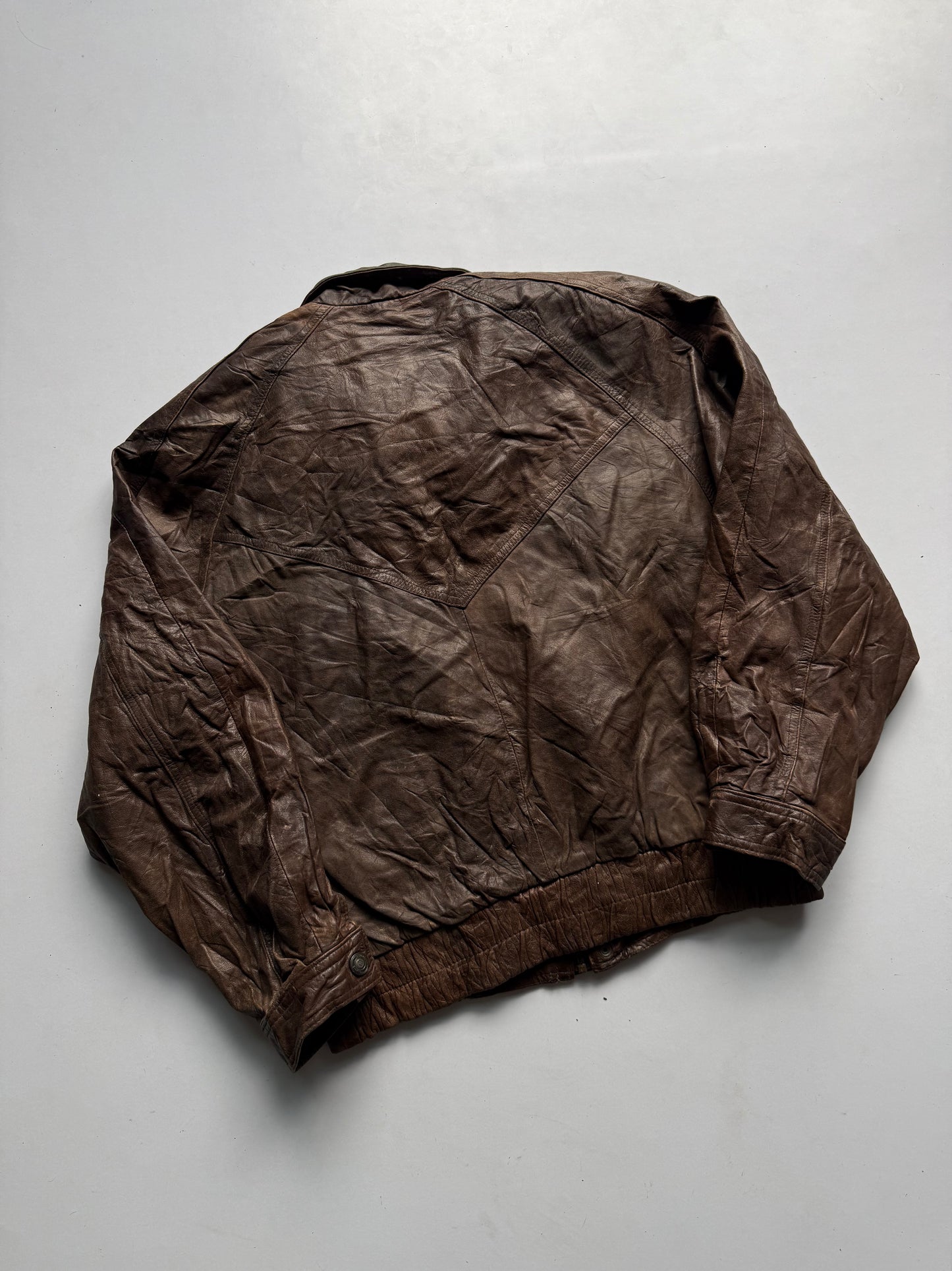 VINTAGE ADVENTURE BOUND LEATHER JACKET