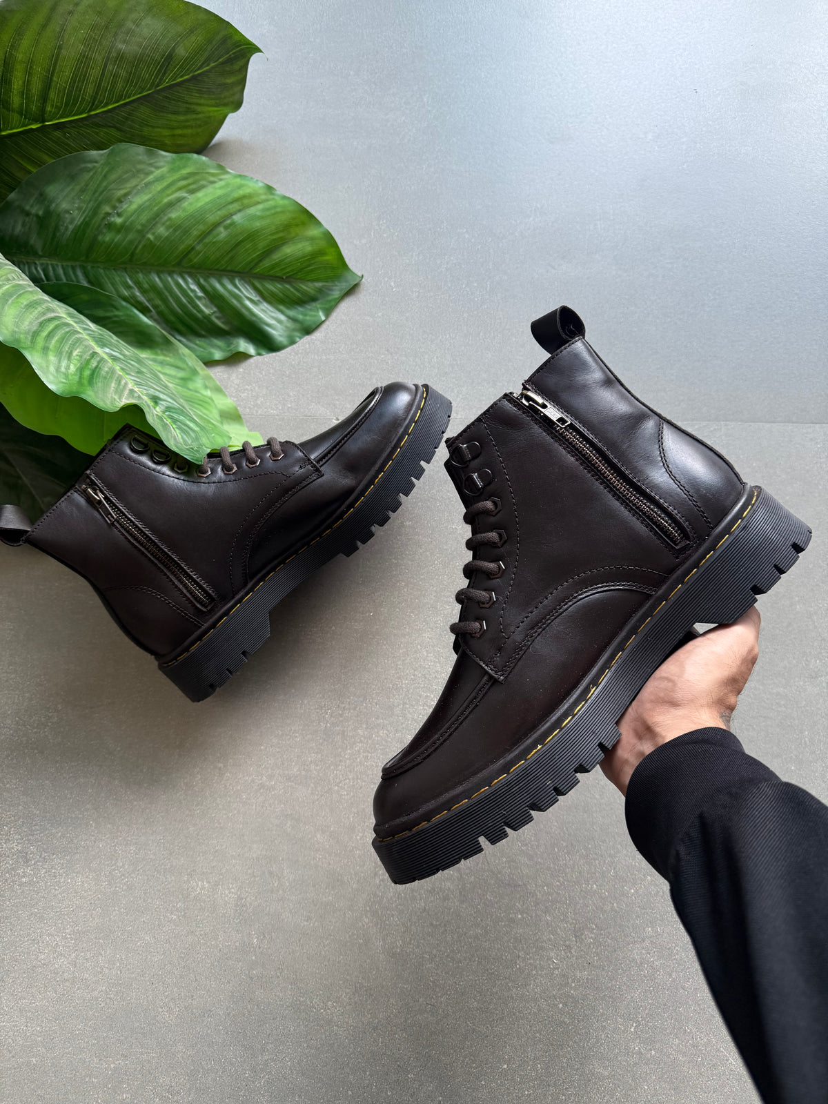 BRITISH PETRON STYLE BOOTS (OG LEATHER)