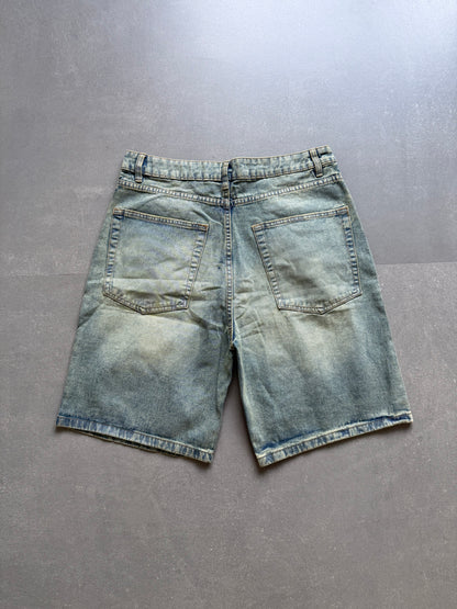 WASHED PISTACHIO SHORTS