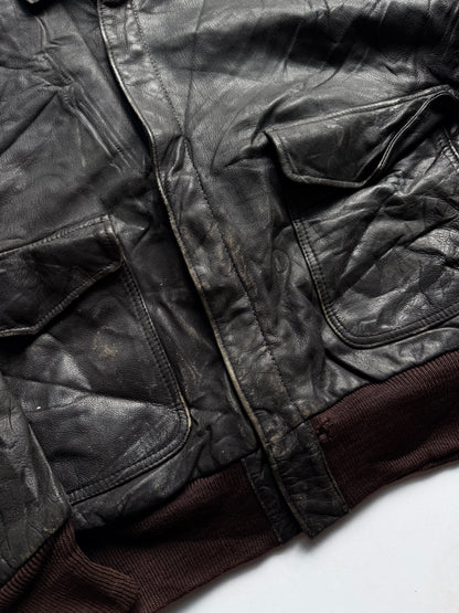 VINTAGE L.L BEAN LEATHER JACKET