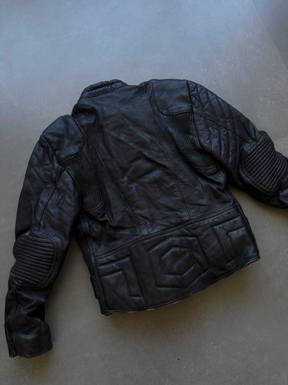 VINTAGE LEATHER BIKER JACKET