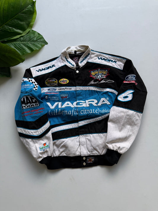 VINTAGE MARK MARTIN NASCAR FORD GATORADE CHASE AUTHENTICS JACKET 
(Rare find)