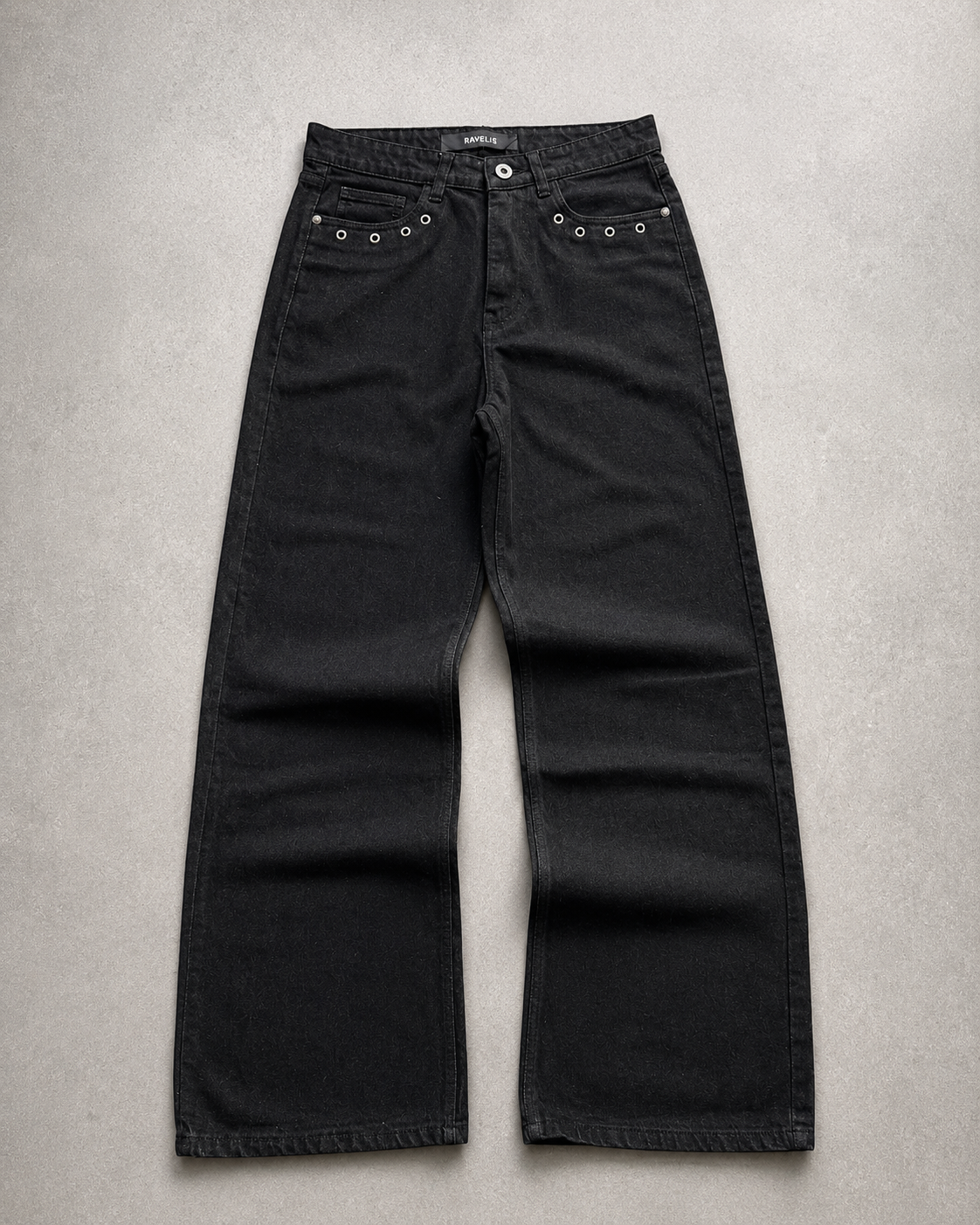 JET BLACK RAW DENIM
