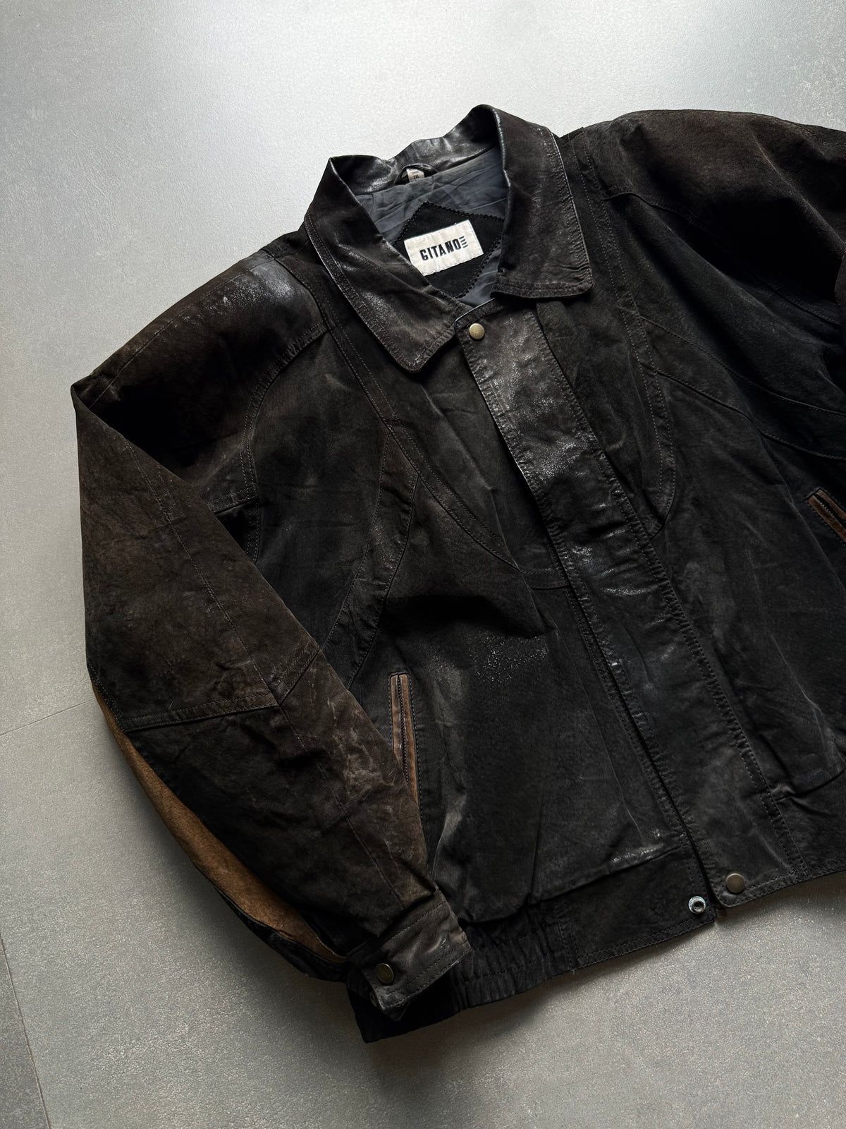 VINTAGE GITANO LEATHER JACKET
