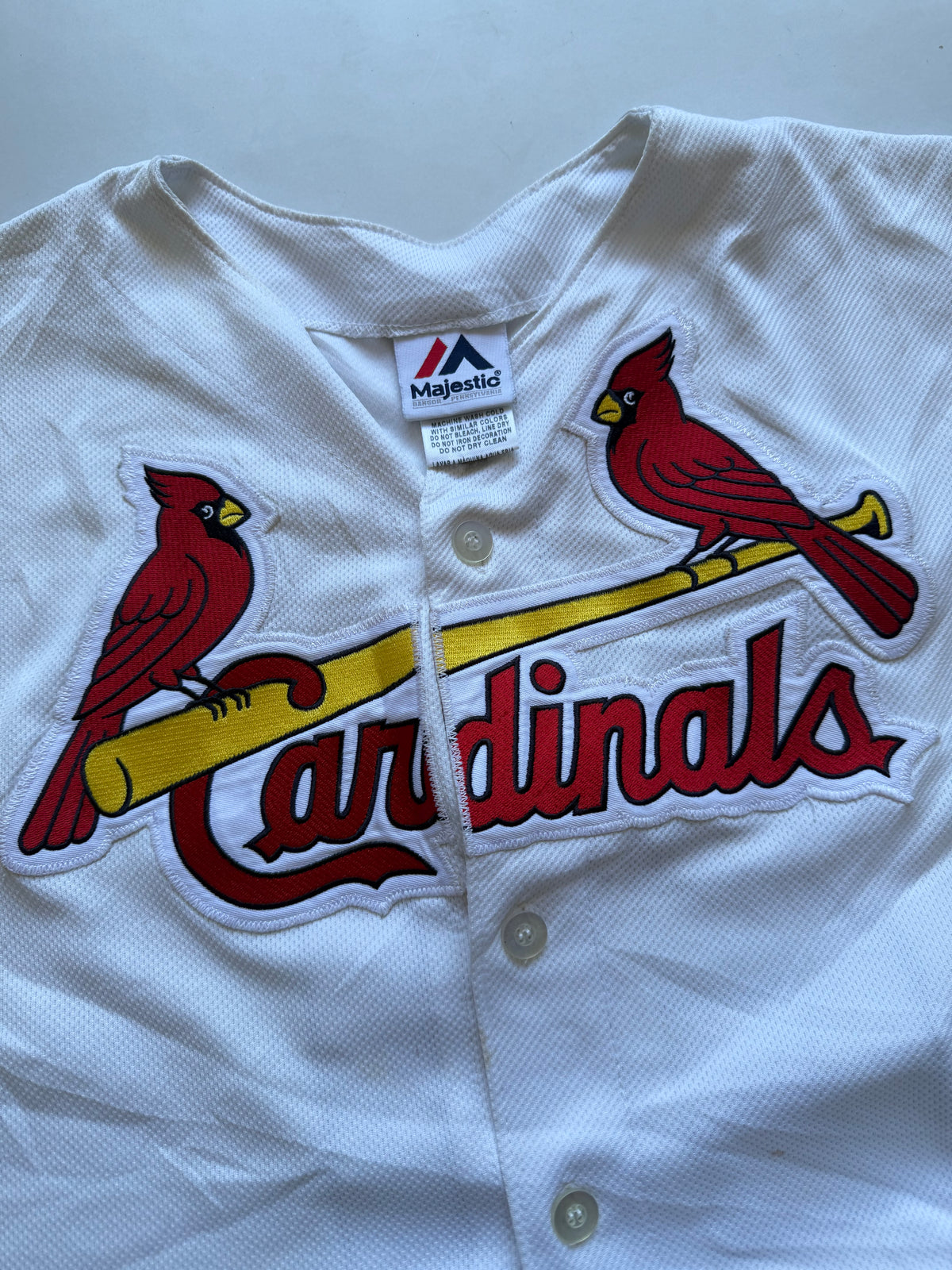 VINTAGE MAJESTIC MLB CARDINALS JERSEY