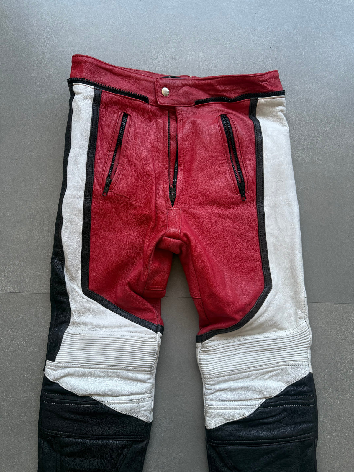 VINTAGE W.KRAWEHL LEATHER PANT