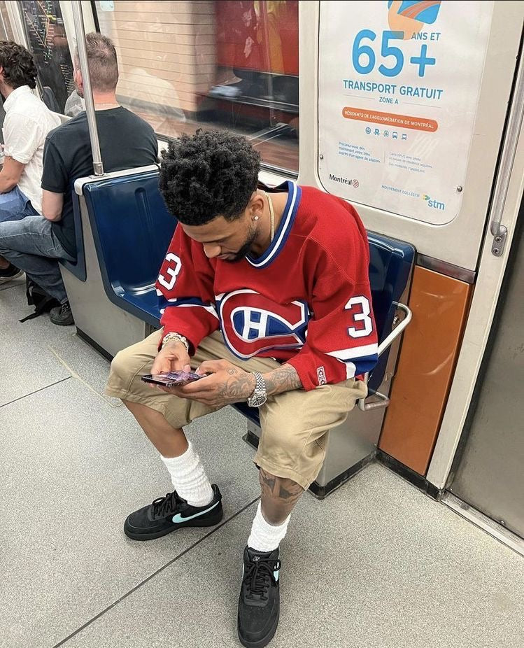 VINTAGE NHL CANADIENS HOCKEY JERSEY