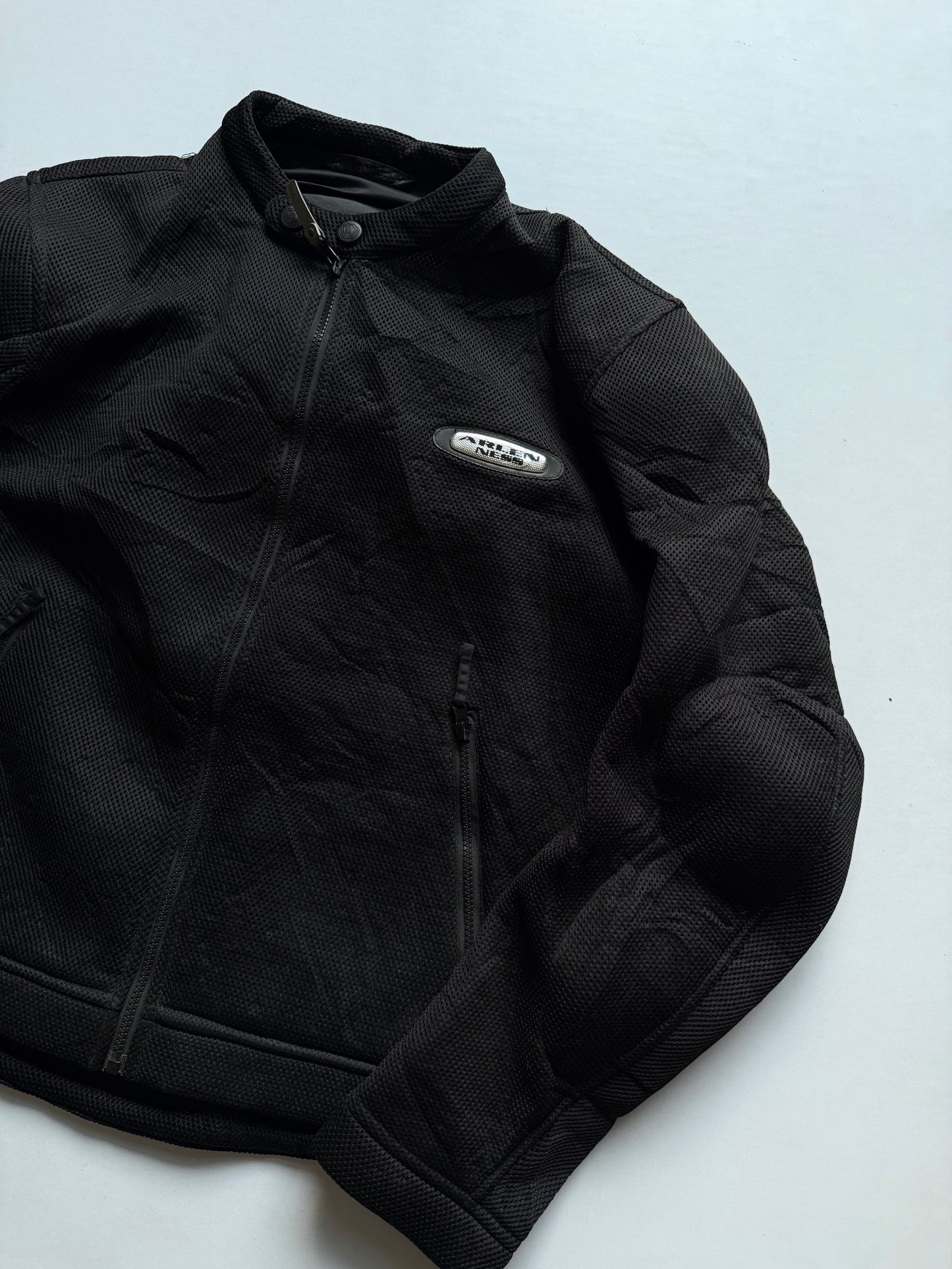VINTAGE ARLEN NESS RACING JACKET 
(Looks good) (safety pads)