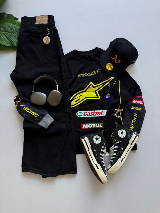 ELLC STUDIO RACING INSPIRED DOCTOR SLEEVES TEE