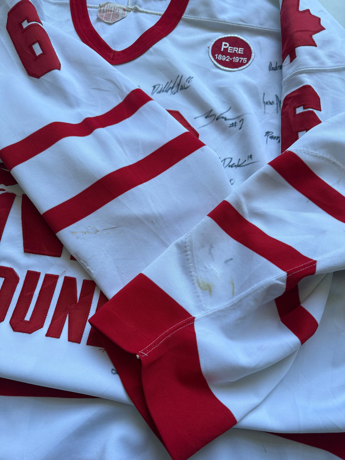 VINTAGE SP HOUNDS SIGN HOCKEY JERSEY