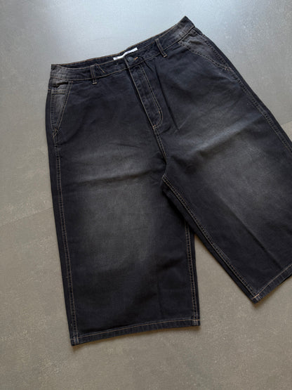WASHED BAGGY JORTS