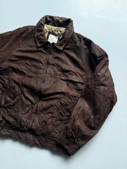 VINTAGE PROTOCOL LEATHER JACKET