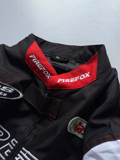 VINTAGE FIREFOX RACING JACKET 
(Rare find) (Safety pads)