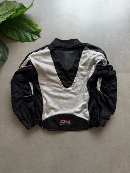 VINTAGE SBK SPORTS RACING JACKET 
(Safety pads)