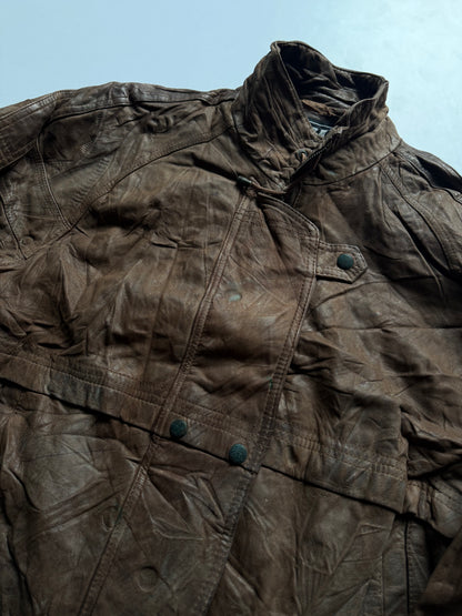 VINTAGE IZZI HEAVYWEIGHT LEATHER JACKET