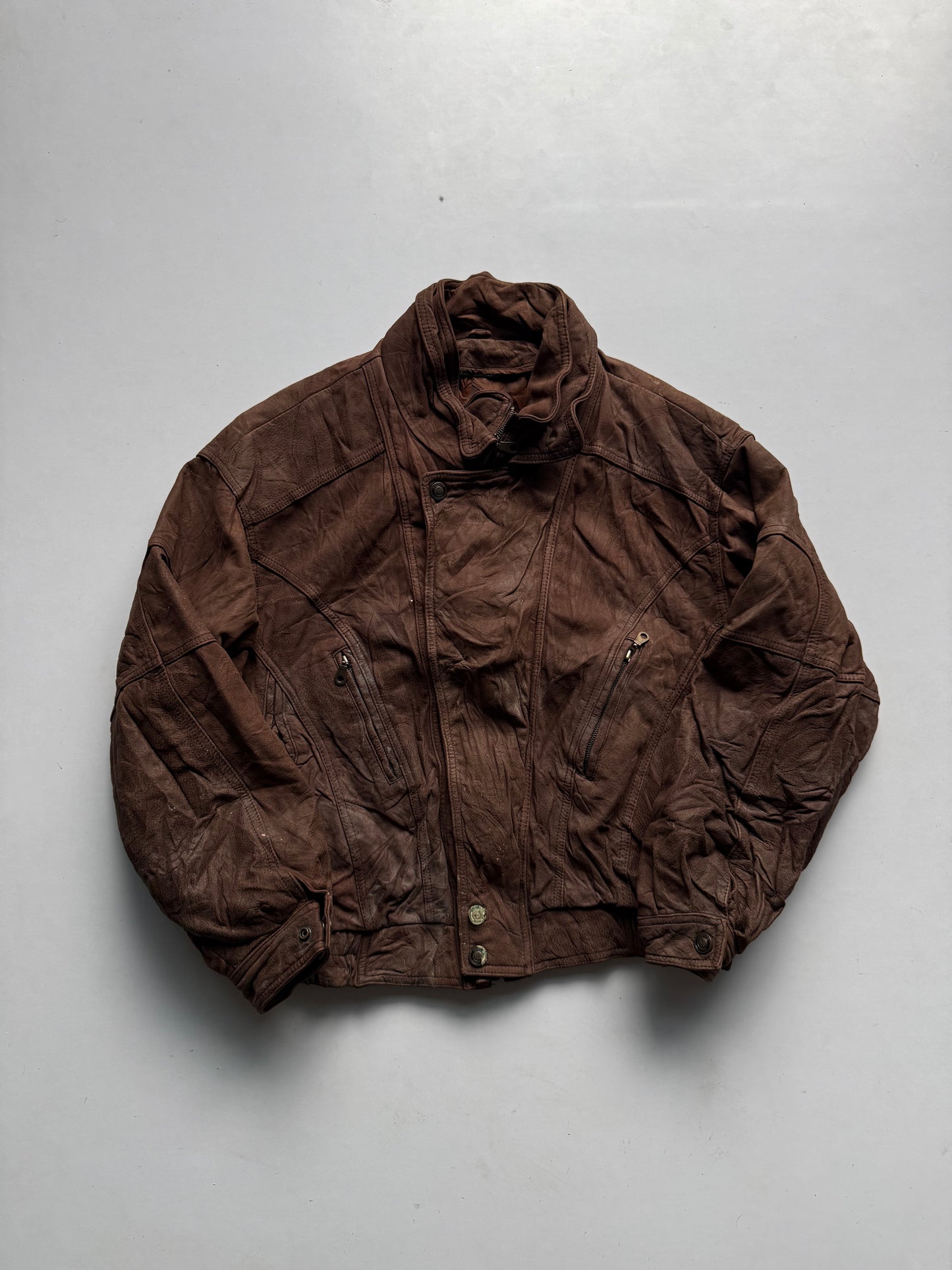 VINTAGE ADVENTURE BOUND LEATHER JACKET