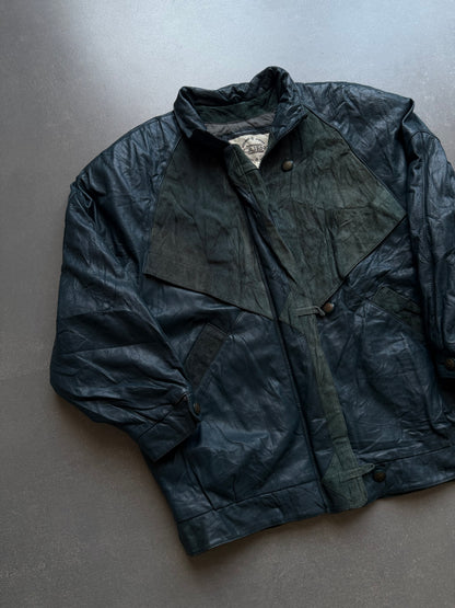 VINTAGE SEQUENCE LEATHER JACKET