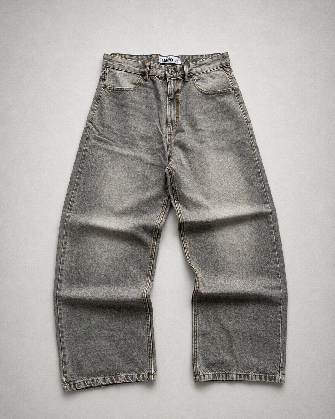 WIDE LEG BAGGY DENIM