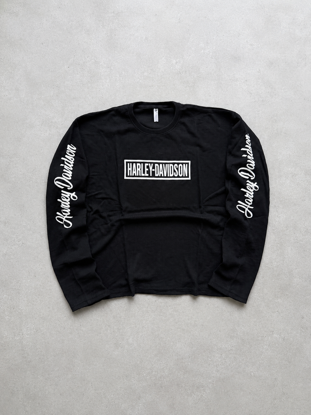 HARLEY INSPIRED WAFFLE TEE