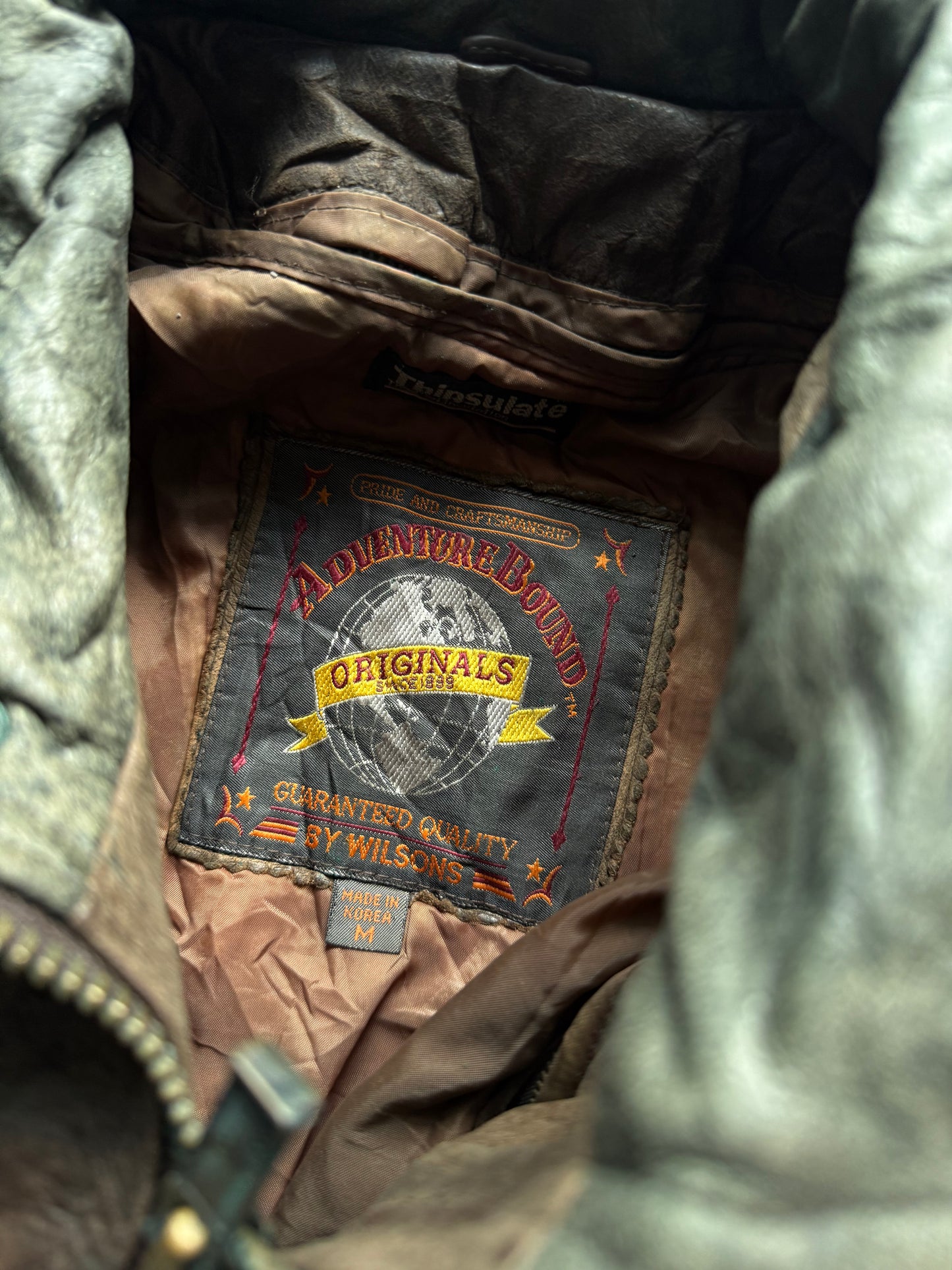 VINTAGE ADVENTURE BOUND LEATHER JACKET