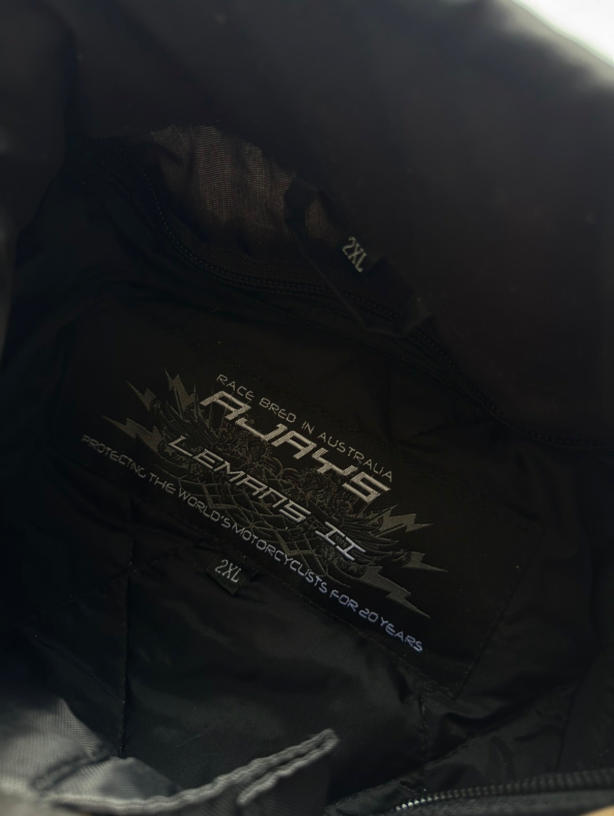 VINTAGE R JAYS RACING JACKET (safety pads)