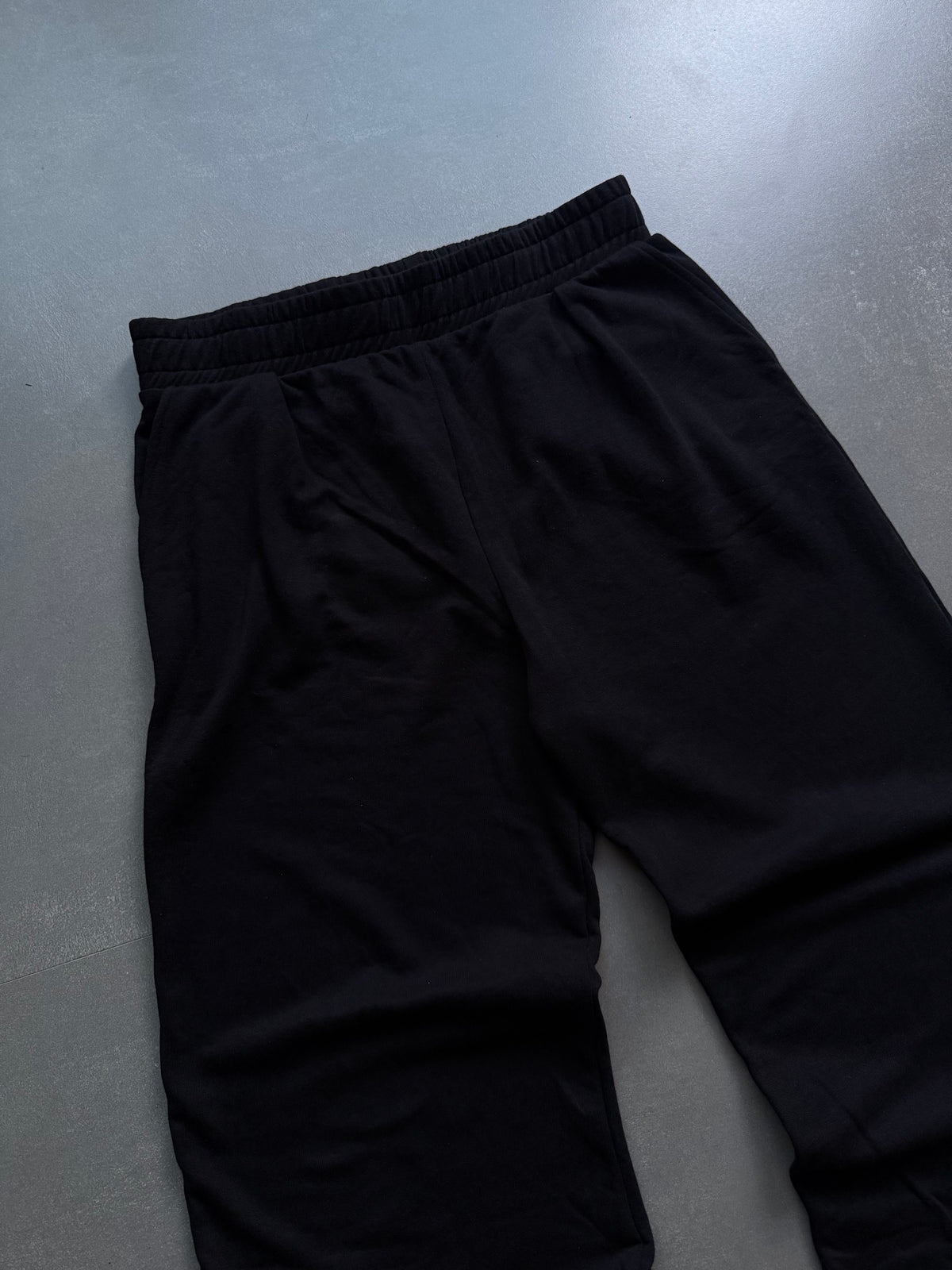 BLACK BAGGY SWEATPANT
