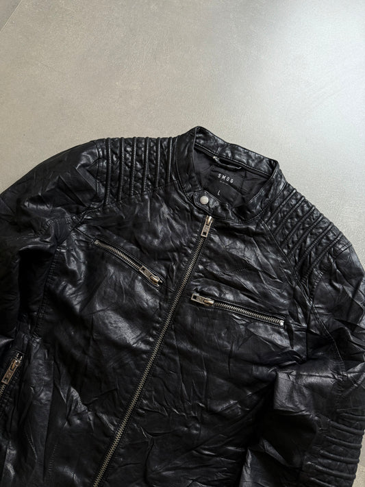 VINTAGE SMOG LEATHER JACKET