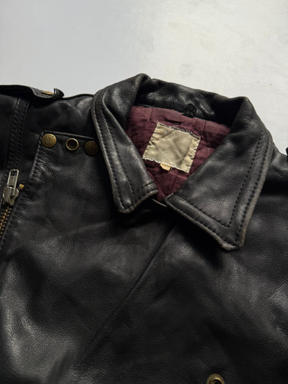 VINTAGE RACING LEATHER JACKET
