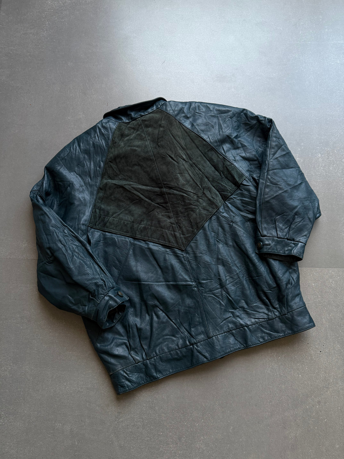 VINTAGE SEQUENCE LEATHER JACKET