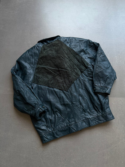 VINTAGE SEQUENCE LEATHER JACKET