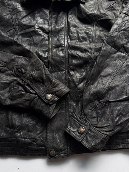 VINTAGE MEMBERS ONLY LEATHER JACKET