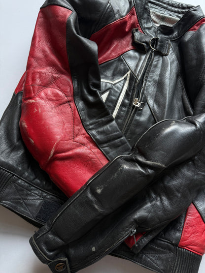 VINTAGE 90’s RARE DAINESE LEATHER RACING JACKET 
(Rare find) (Safety pads)