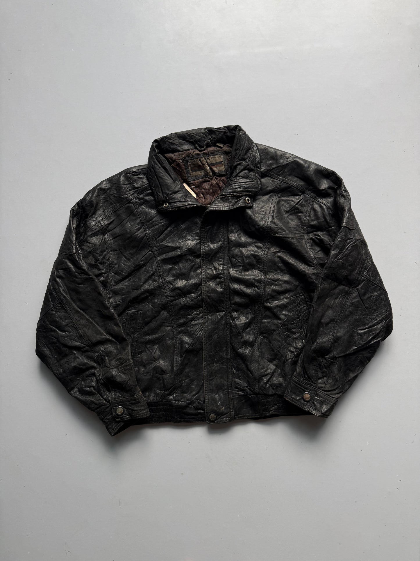 VINTAGE MEMBERS ONLY LEATHER JACKET