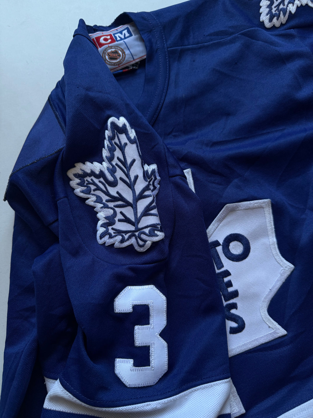 VINTAGE RARE CCM TORONTO MAPLE LEAFS HOCKEY JERSEY