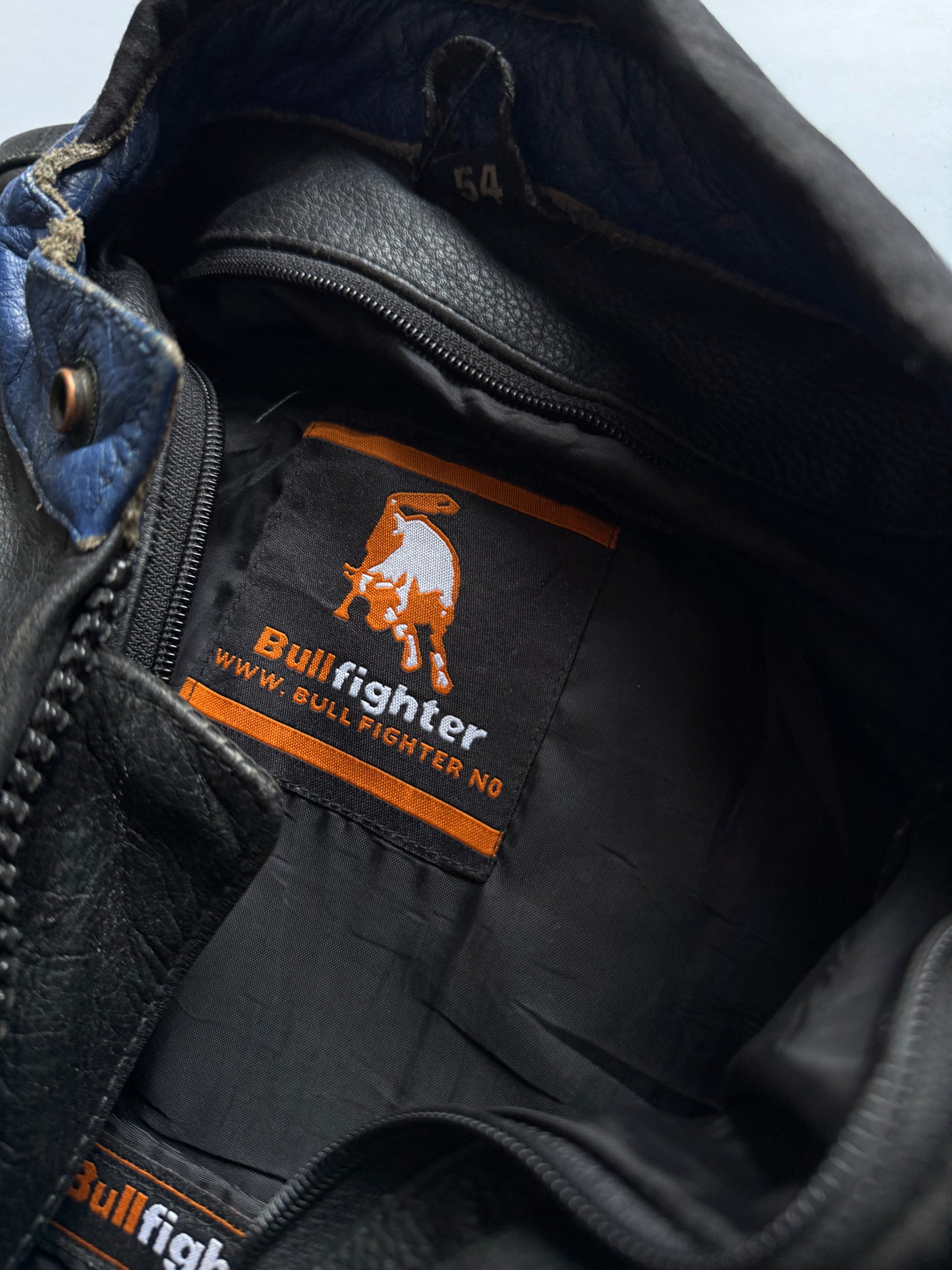 VINTAGE LEATHER BULLFIGHTER RACING JACKET 
(Safety pads)