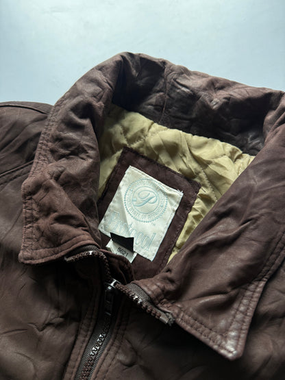 VINTAGE PROTOCOL LEATHER JACKET