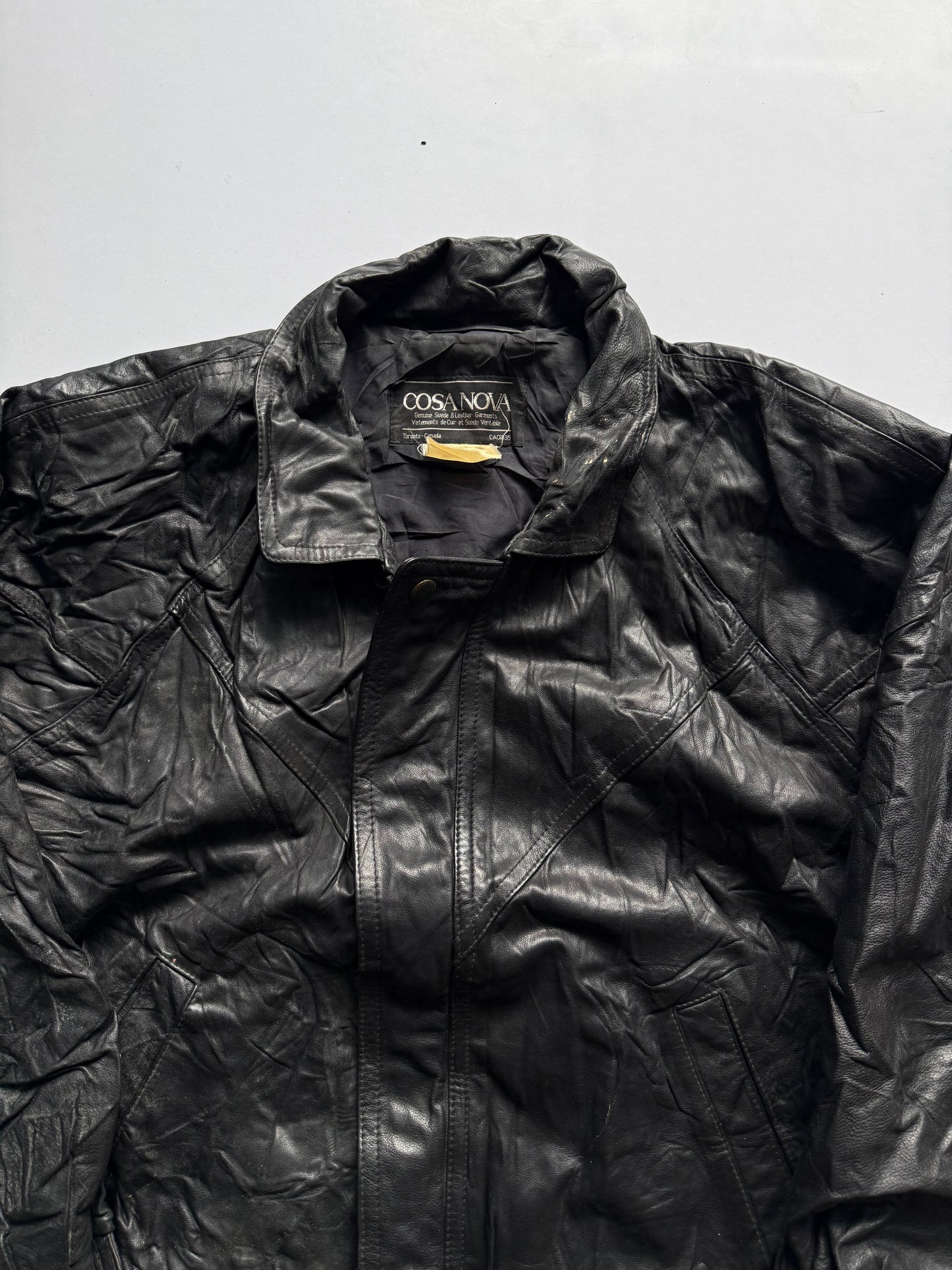 VINTAGE COSA NOVA LEATHER JACKET