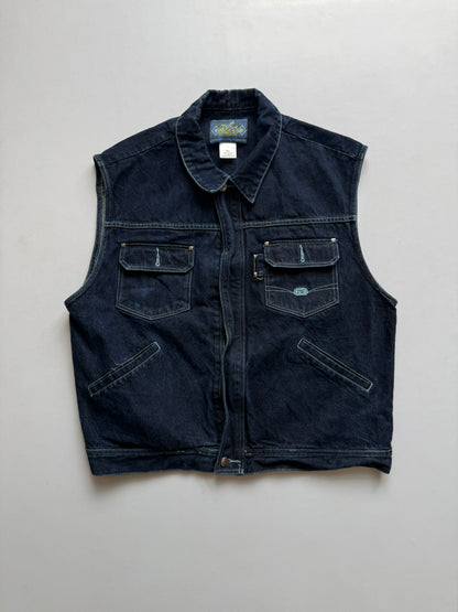 VINTAGE FJ 560 DENIM VEST
(Looks good)