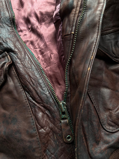 VINTAGE BANANA REPUBLIC LEATHER JACKET