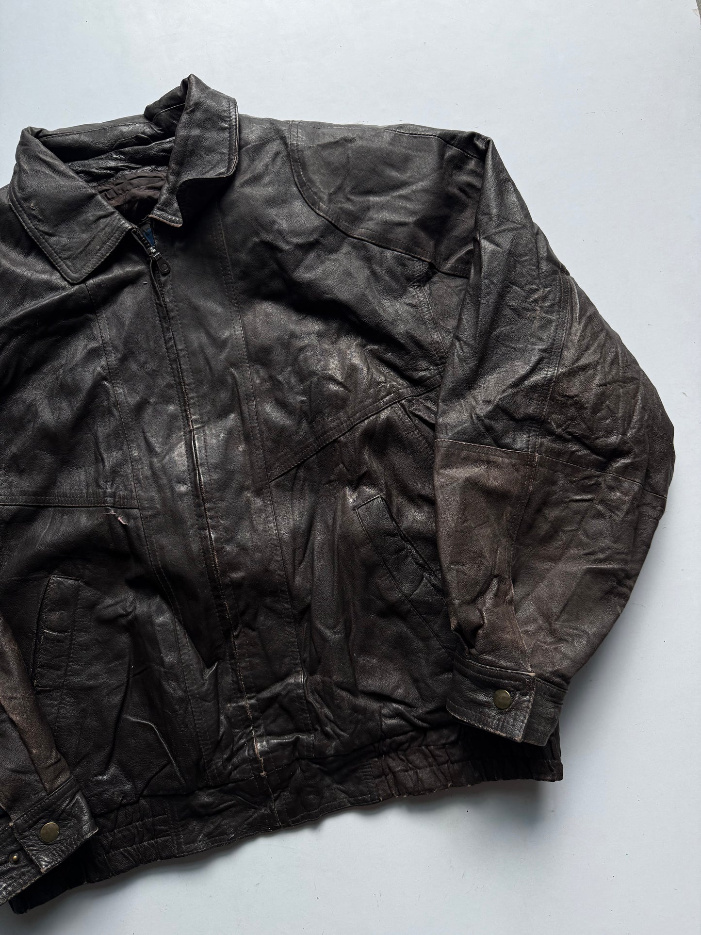 VINTAGE TOWN CRAFT LEATHER JACKET
