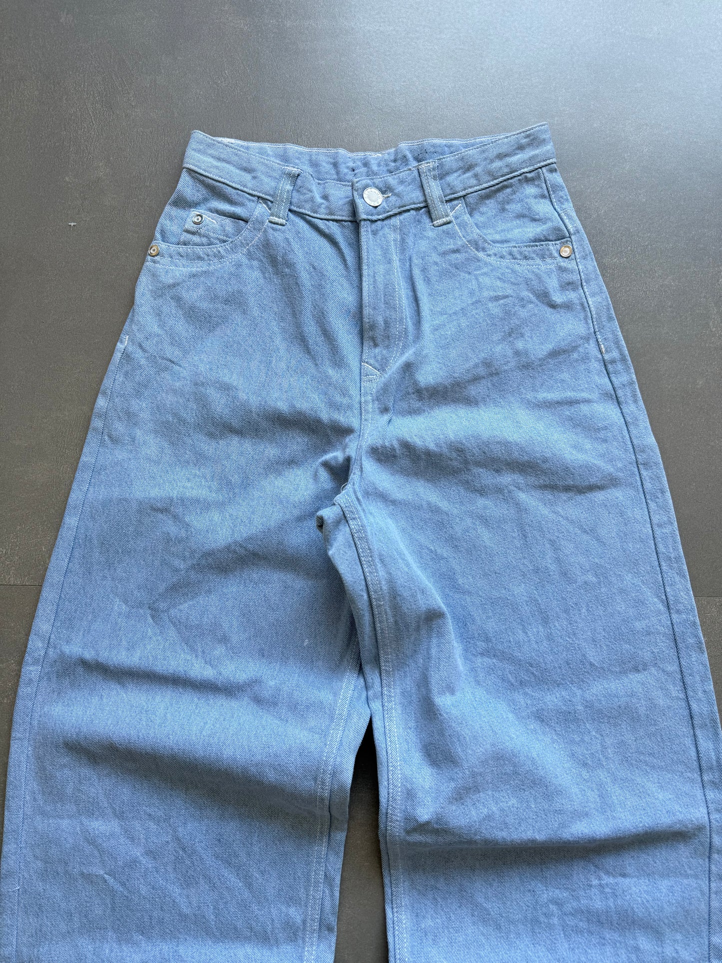 ICE BLUE SKATER FIT DENIM