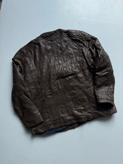 VINTAGE ROSE & COLE LEATHER JACKET