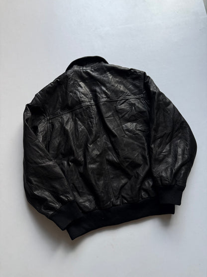 VINTAGE LEATHER JACKET (Detectable collar)