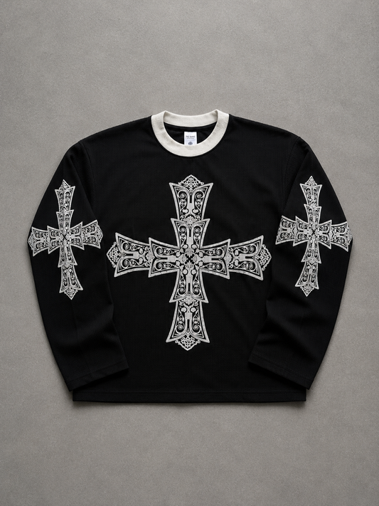 GRAPHIC WAFFLE TEE