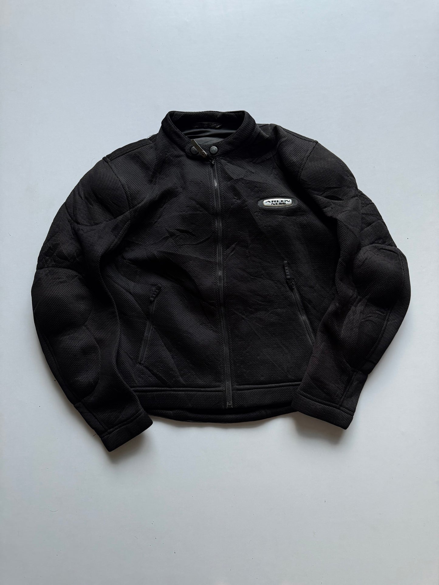 VINTAGE ARLEN NESS RACING JACKET 
(Looks good) (safety pads)