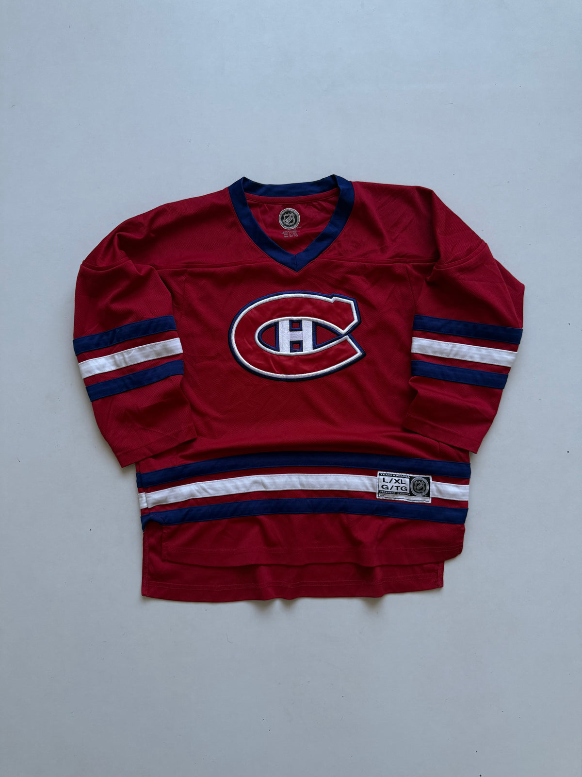 VINTAGE RBK NHL MONTREAL CANADIENS HOCKEY JERSEY