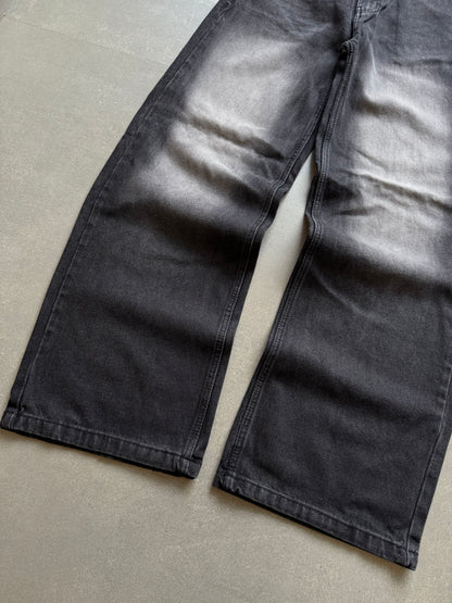 WASHED BAGGY DENIM