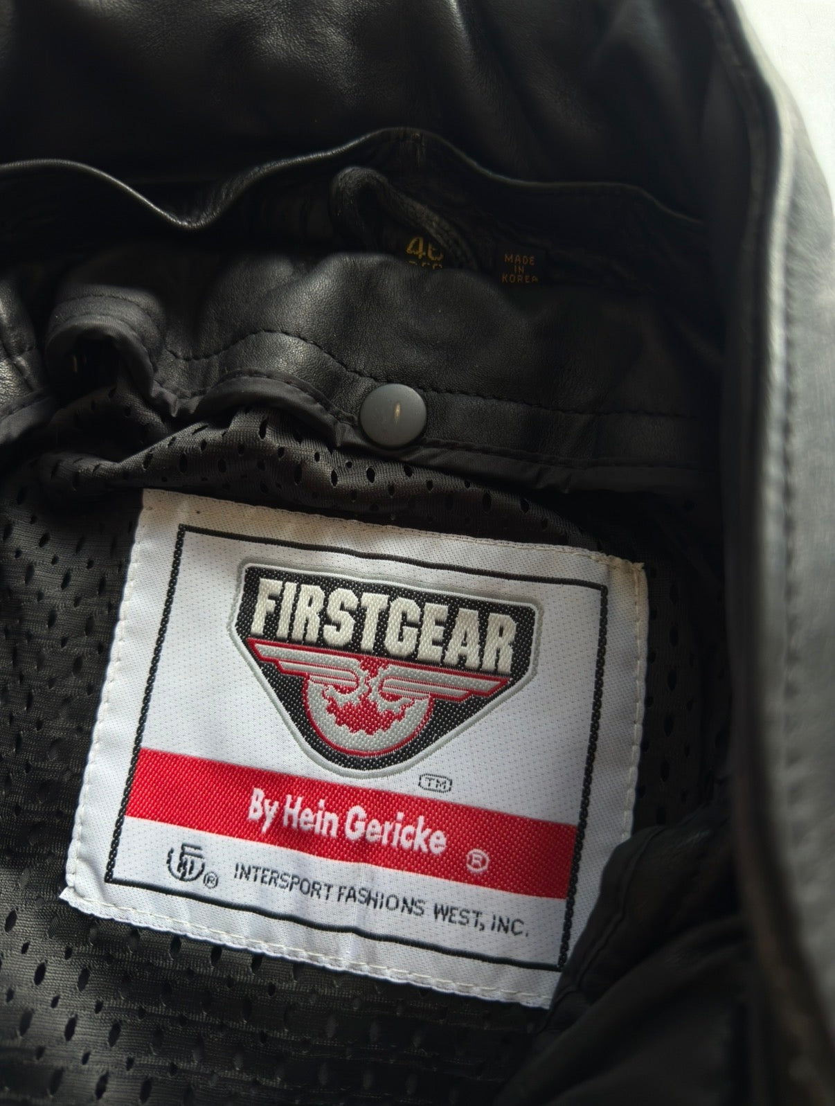 VINTAGE RARE HEIN GERICKE LEATHER RACING JACKET